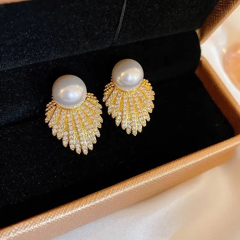 Luxe Pearl Statement Earrings